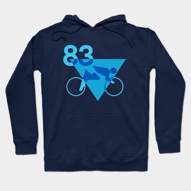 Vintage Cycling Race Hoodie by sombreroinc